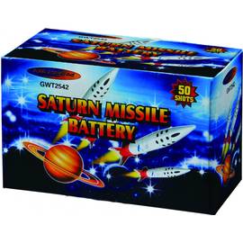 Батарея Ракет SATURN MISSILE BATTERY | 0.2 калибр | 50 залпов