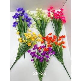 Цветы искусственные 40 шт