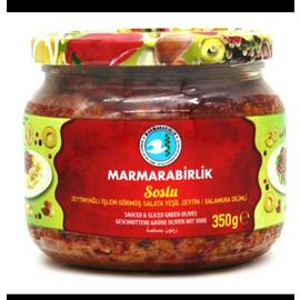 Marmarabirlik: Оливки резаные в соусе со специями Турция , 350 гр