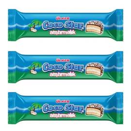 Ulker Coco Star/Печенье в шоколаде с кокосовой стружкой / Турция , 60 гр