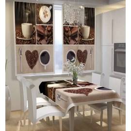 Комплект штор для кухни 3*1,7 м (без тюля)