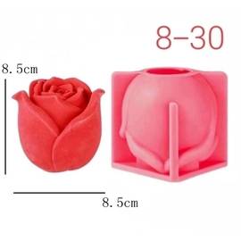 3D-форма силиконовая роза большая