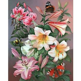 Алмазная мозаика 50*40 см с подрамником