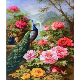 Алмазная мозаика 40*30 см с подрамником