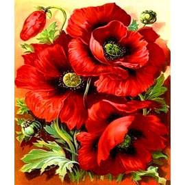 Алмазная мозаика 40*30 см с подрамником