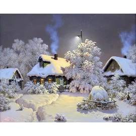 Алмазная мозаика 40*30 см с подрамником