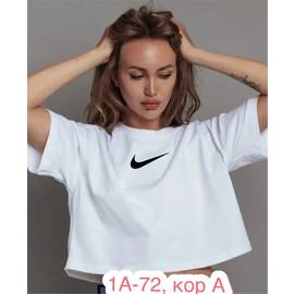 Футболка укороченная женская