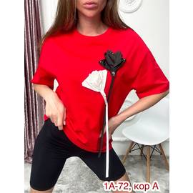 Футболка женская с цветком