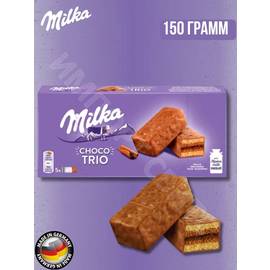 Десерт Milka choco Trio, 150 гр