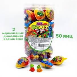 Мармелад Дракон мини яйца/в уп 50шт по 7г