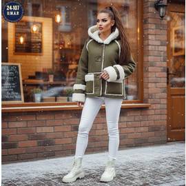Дублёнка женская двусторонняя