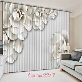 Шторы с принтом / без тюля 2,9*2,6 м