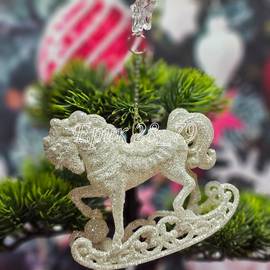 Игрушка- подвеска елочная 1 шт