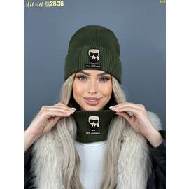 Шапка + снуд комплект