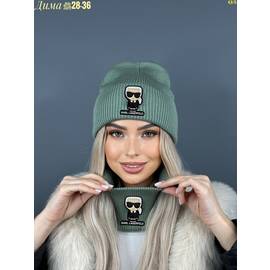 Шапка + снуд комплект