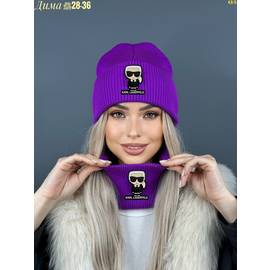 Шапка + снуд комплект