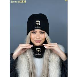 Шапка + снуд комплект