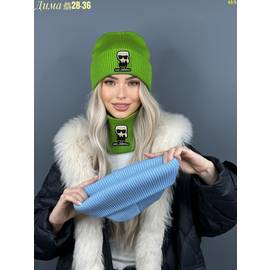 Шапка + снуд комплект