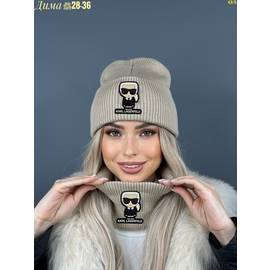 Шапка + снуд комплект